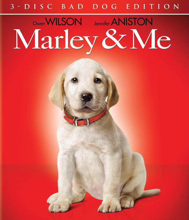 Marley and Me Blu-ray Cover