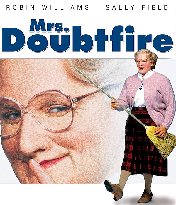 Mrs. Doubtfire Blu-ray Cover