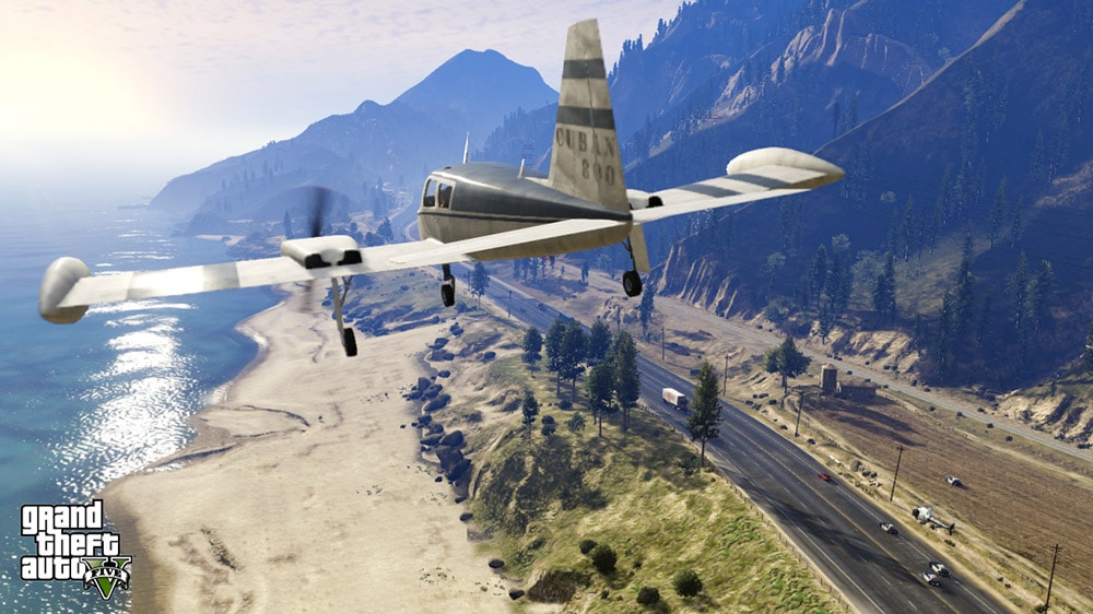 GTA 5 Plane Landing