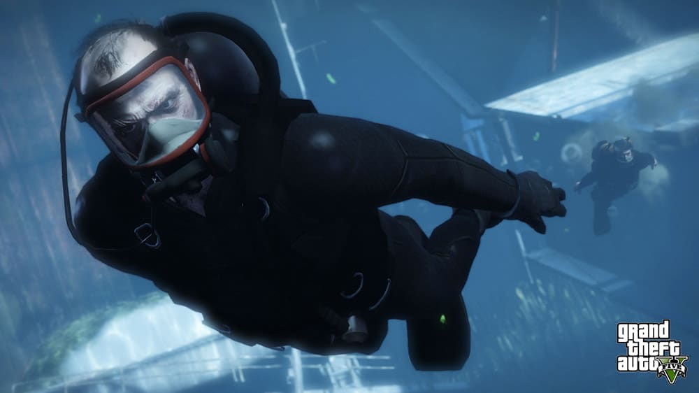 GTA 5 Scuba Diving Michael