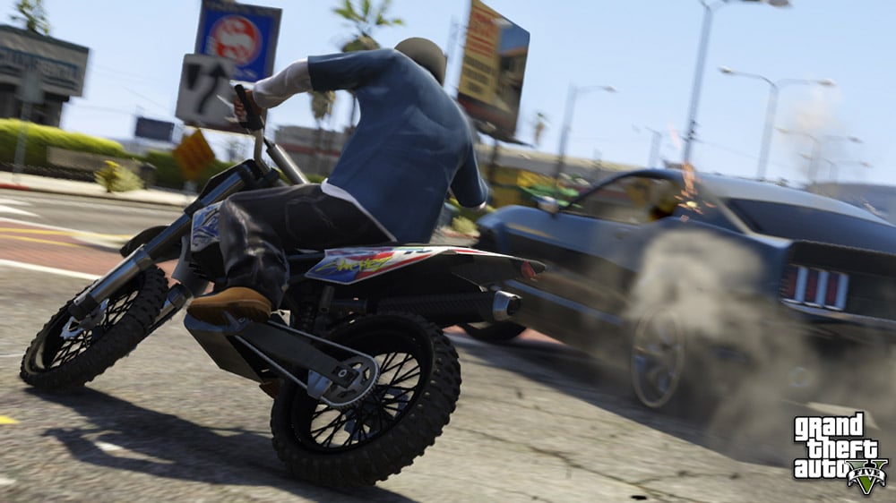 Grand Theft Auto 5 Driving Screenshot