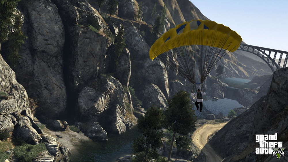 Grand Theft Auto 5 Flying Screenshot