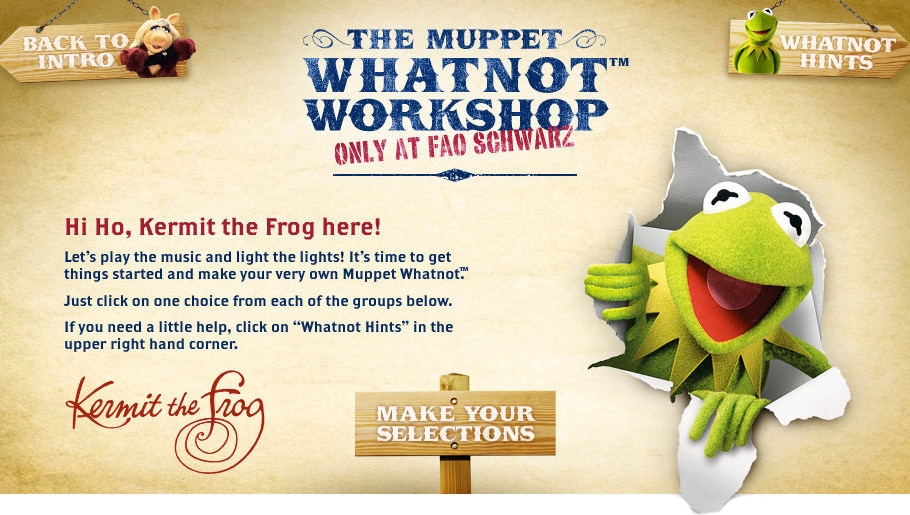 Make Your Own Muppet Whatnot