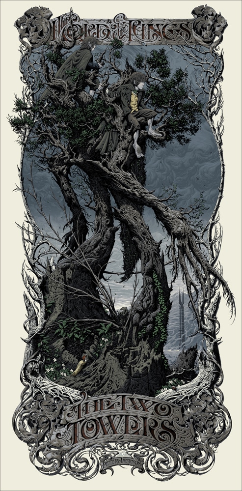 Two Towers by Aaron Horkey