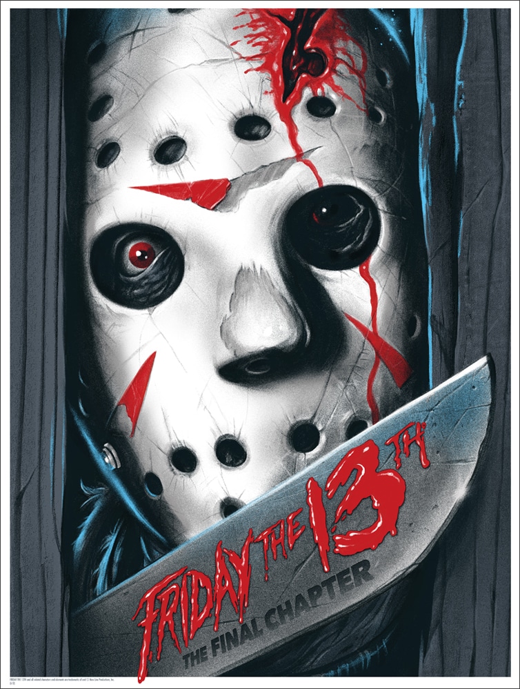 Mondo Friday the 13th Poster Print