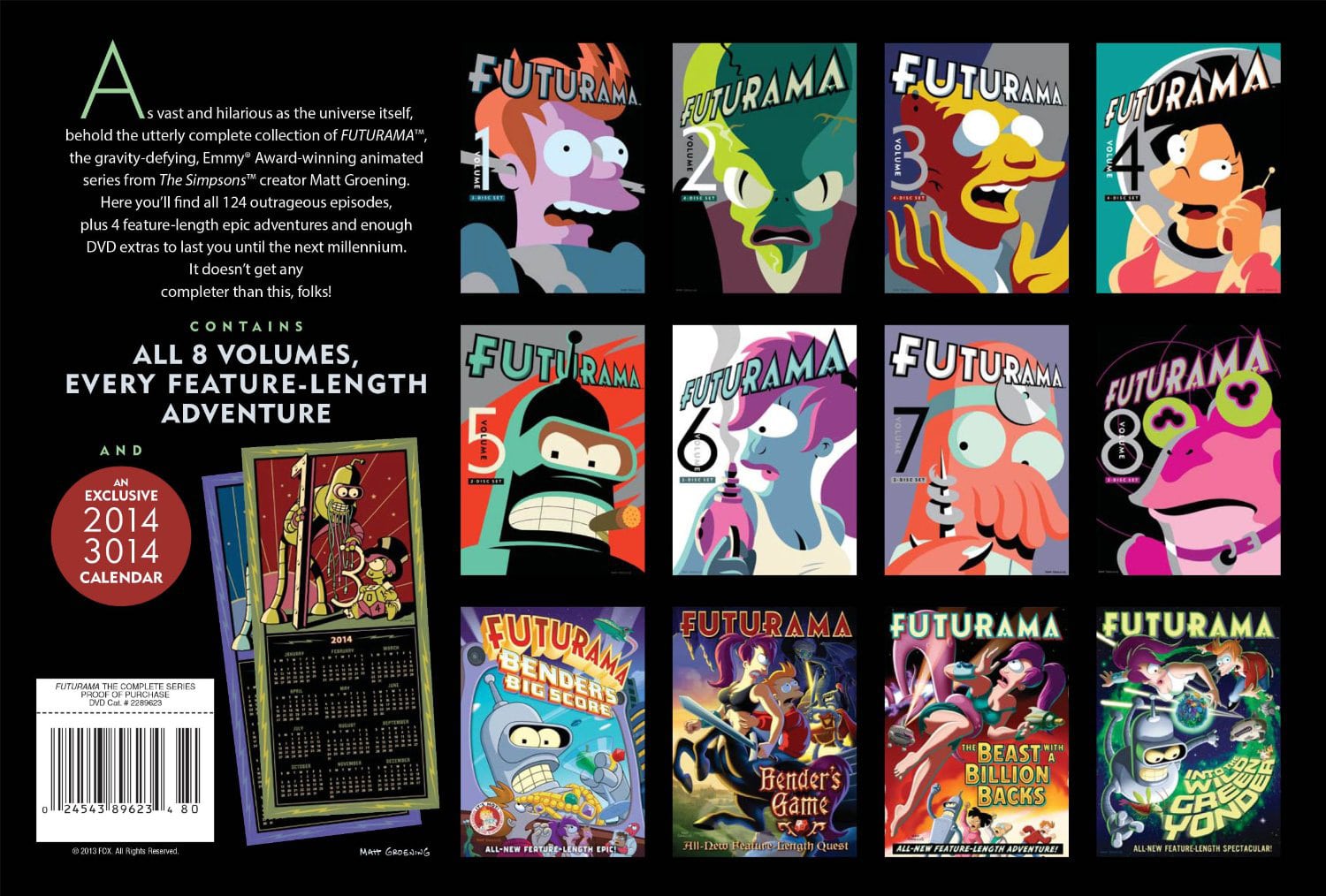 Futurama Complete Series Description
