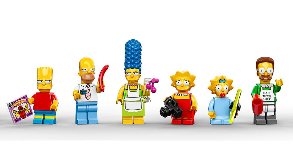 Lego Simpsons Characters