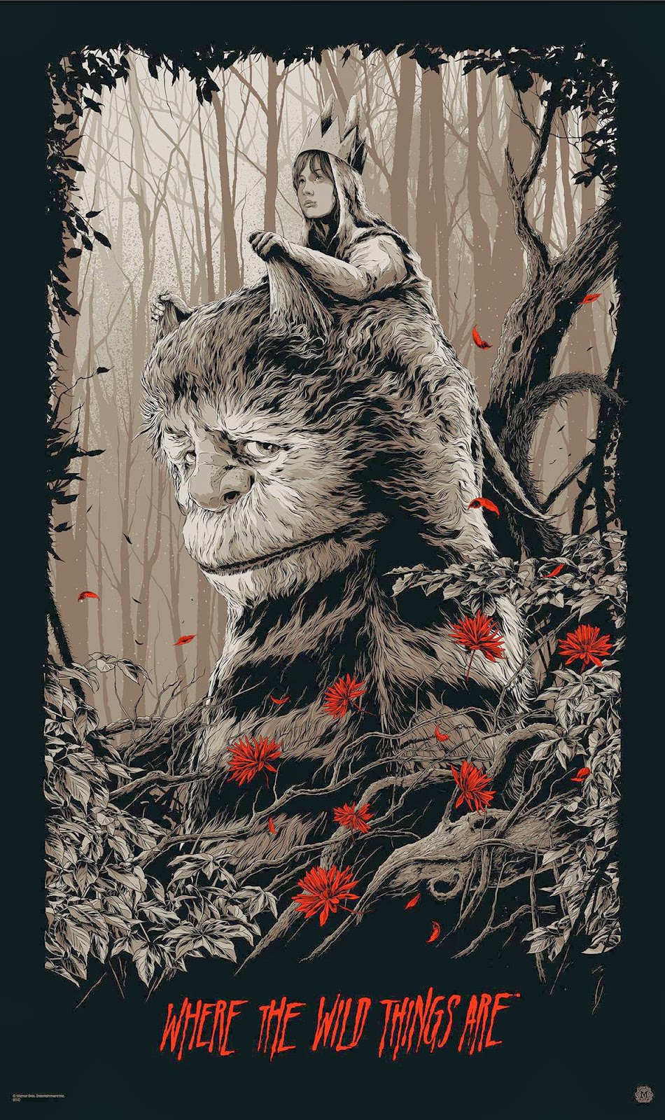 Where the Wild Things Are Movie Poster Variant