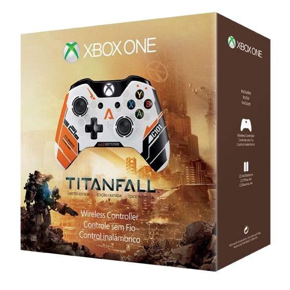 Limited Edition Titanfall Xbox One Controller Box Art