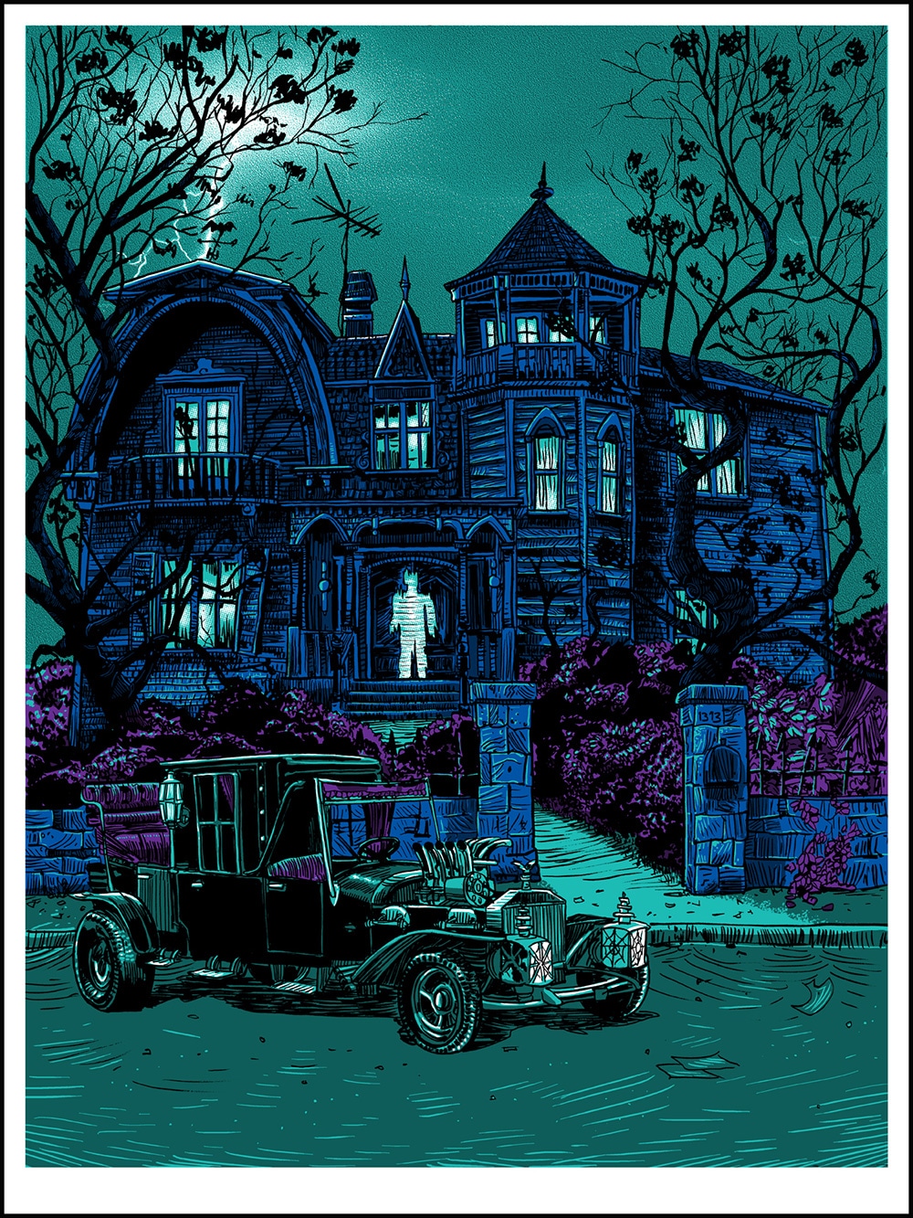 The Munsters 1313 Variant Print