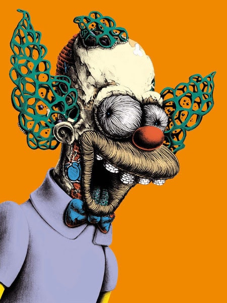 Krusty the Clown Print