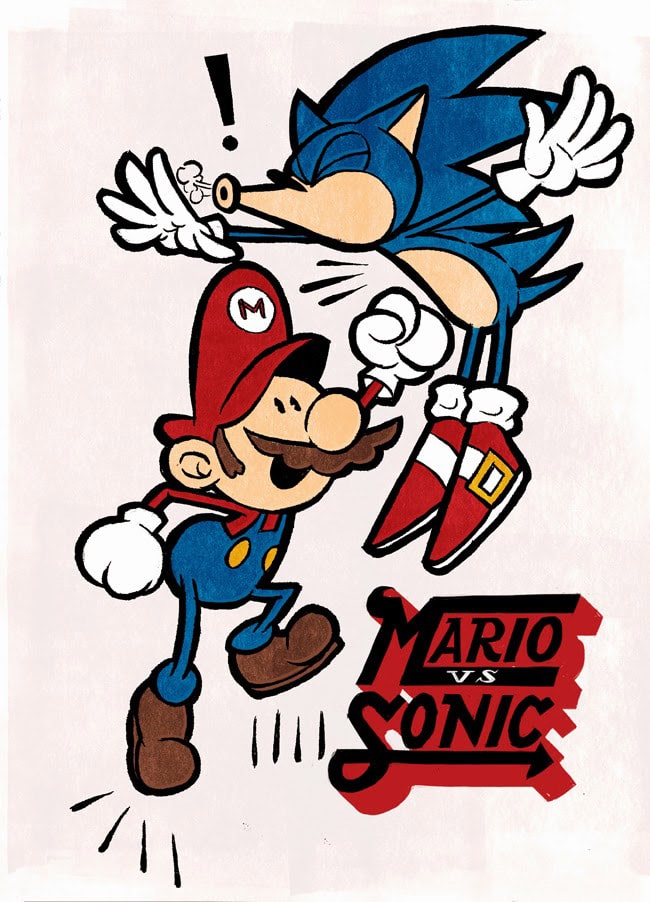 Duncan-Cox-Mario-vs-Sonic