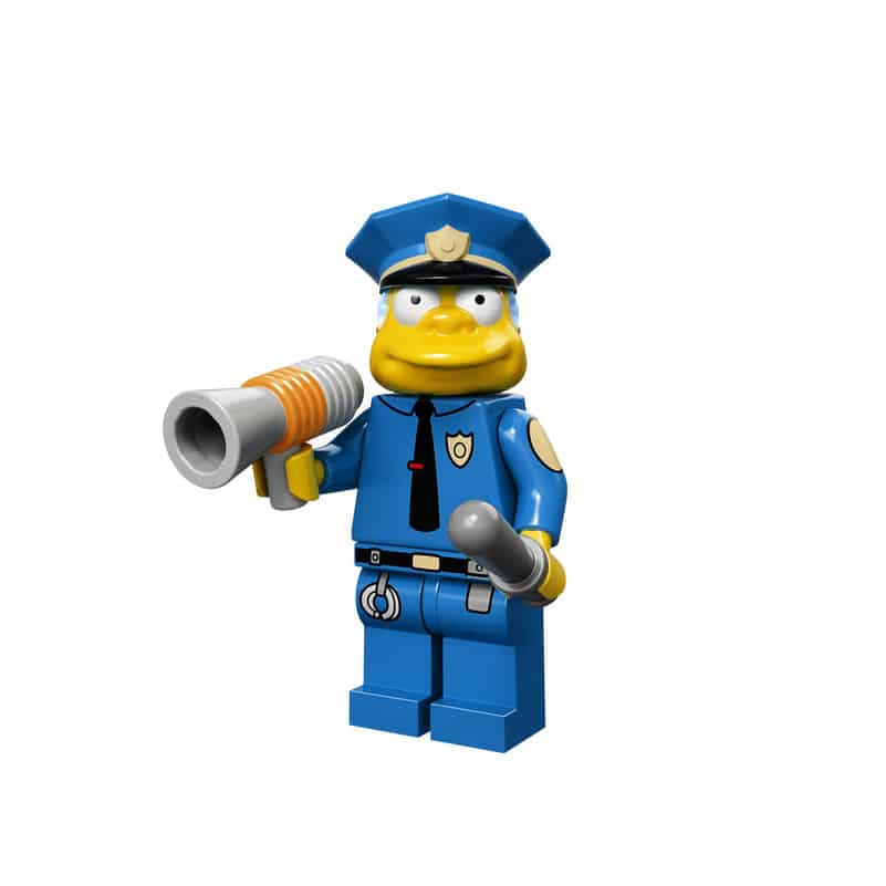 Chief Wiggum Lego Minifig