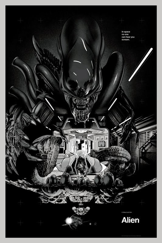 Martin Ansin Alien Poster