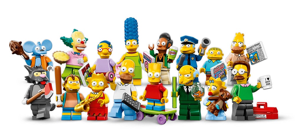 LEGO Simpsons Minifigs