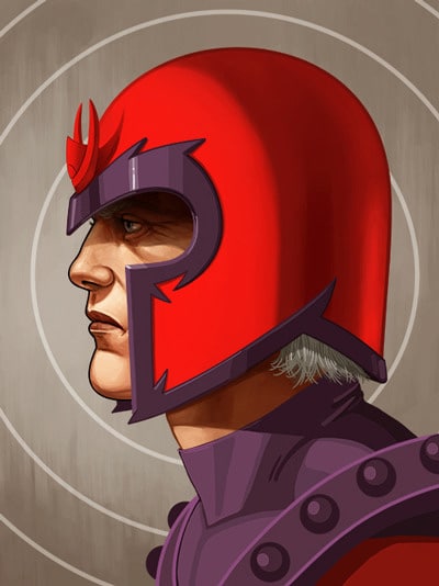 magneto-marvel-hero-print