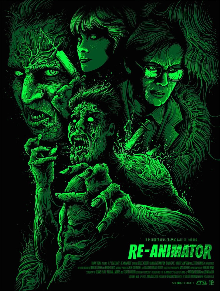 Re-Animator Movie Print by Dan Mumford