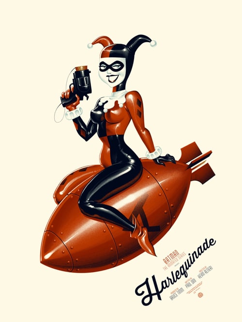 Harlequinade Batman: The Animated Series Print