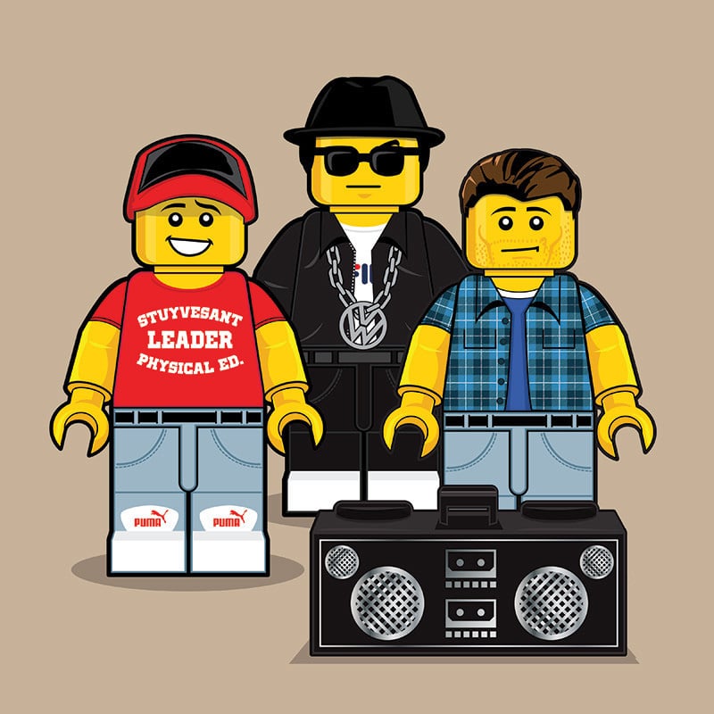 Beastie Boys LEGO Minifigure