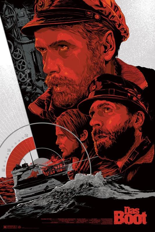 Das Boot Red Movie Poster