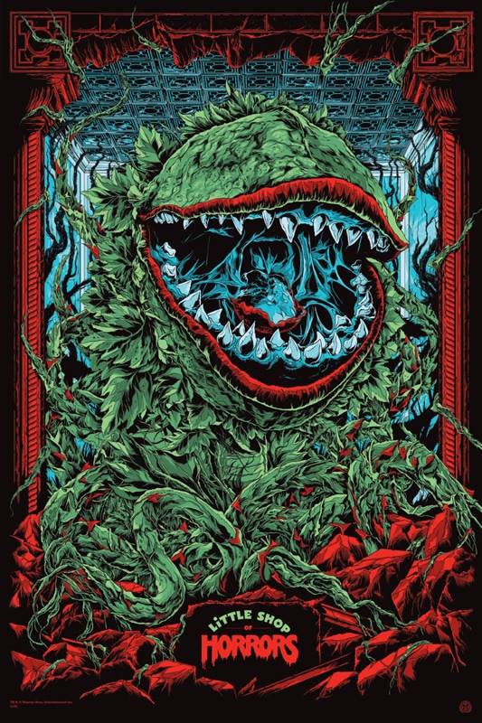 Little Shop of Horrors Red Movie Poster