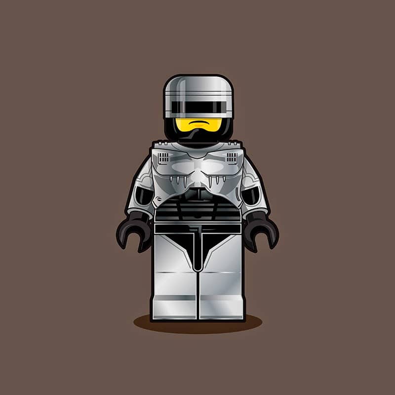 Robocop LEGO Minifigure