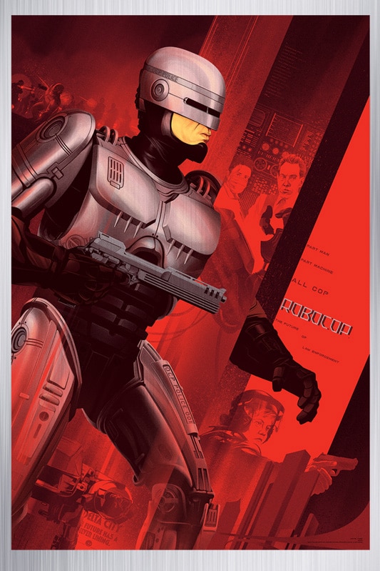 Robocop Metal Movie Poster