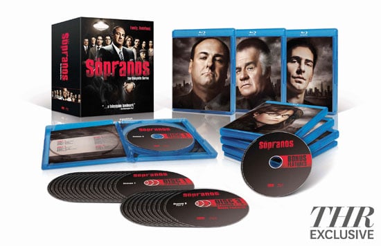 Box Art for the Complete Sopranos Blu-ray Set