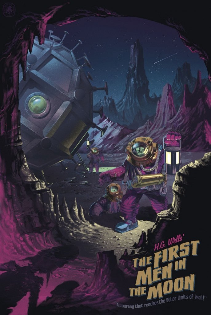 The First Men In The Moon Print Variant