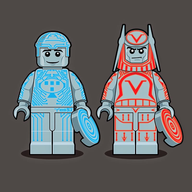 Tron LEGO Minifigure