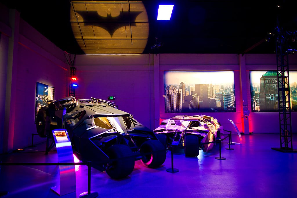 Batman Tumblers on Exhibit