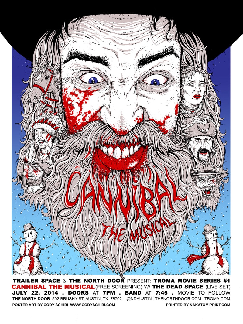 Cannibal The Musical Movie Poster