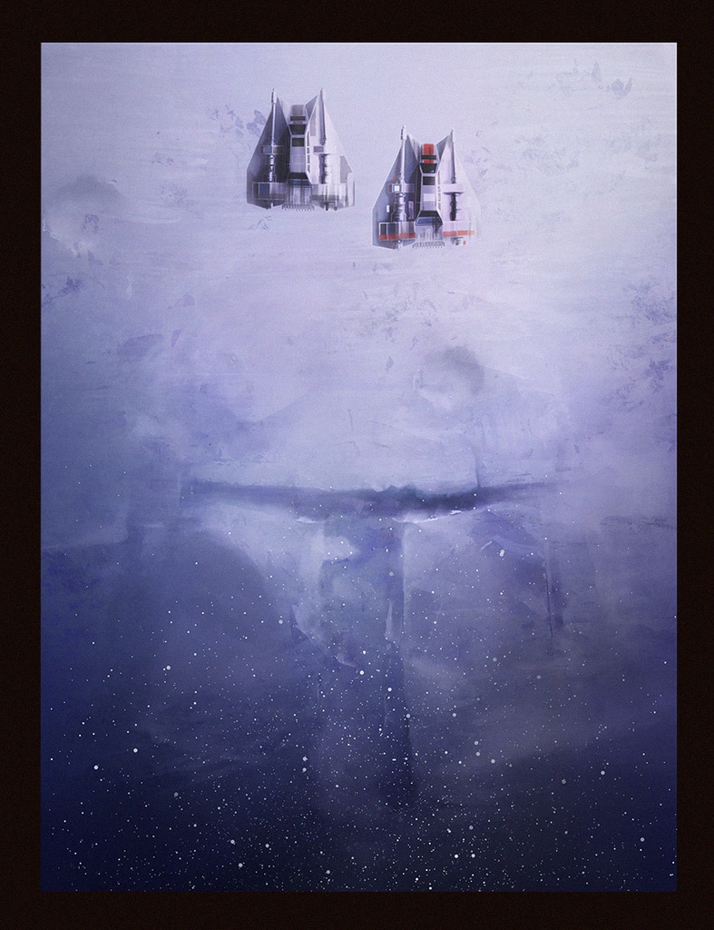 Empire Strikes Back Print by Andy Fairhurst