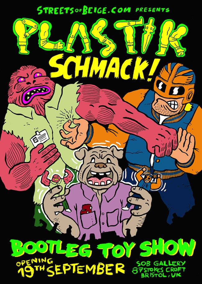 "Plastik Schmack!" Bootleg Toy Show from SOB