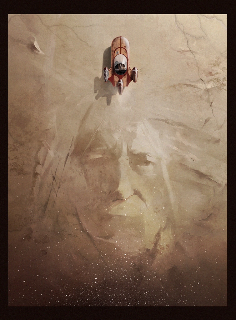 Star Wars Print by Andy Fairhurst