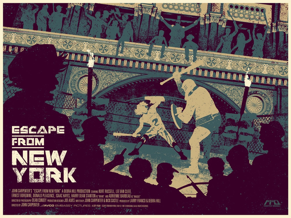 Escape from NY Movie Poster