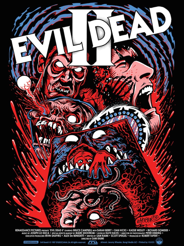 Evil Dead 2 Movie Poster