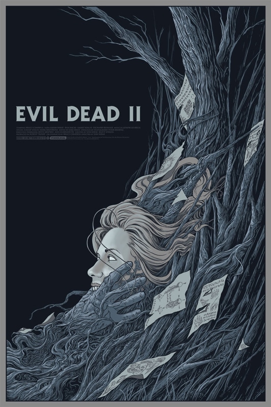 Evil Dead 2 Movie Poster Print 1