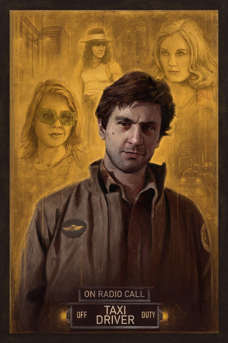 Taxi Driver Movie Poster Print 1