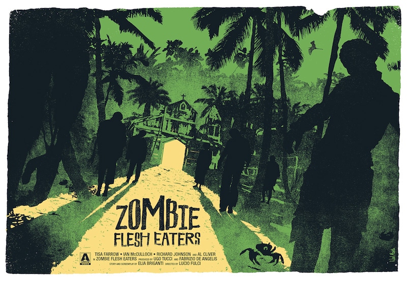 Zombie Flesh Eaters Movie Poster