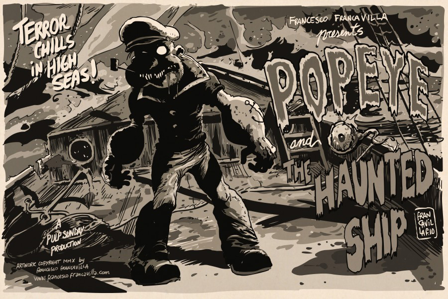 Popeye Tribute Art Show Print 13