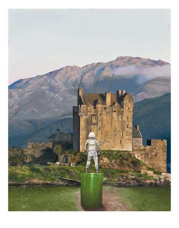 Castle Print by Scott Listfield