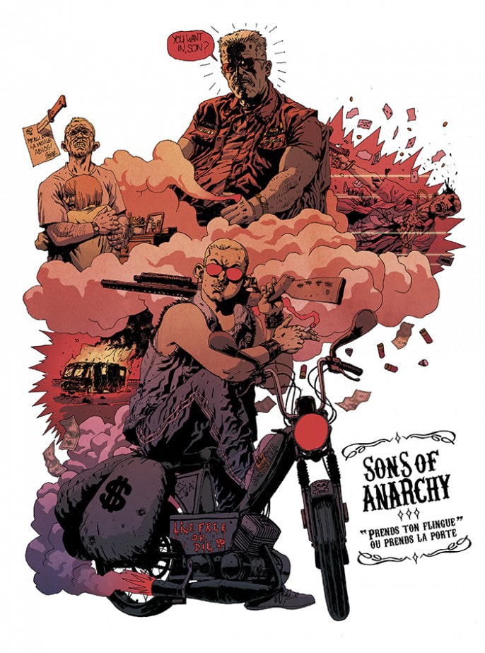 Sons of Anarchy Tribute Art 4