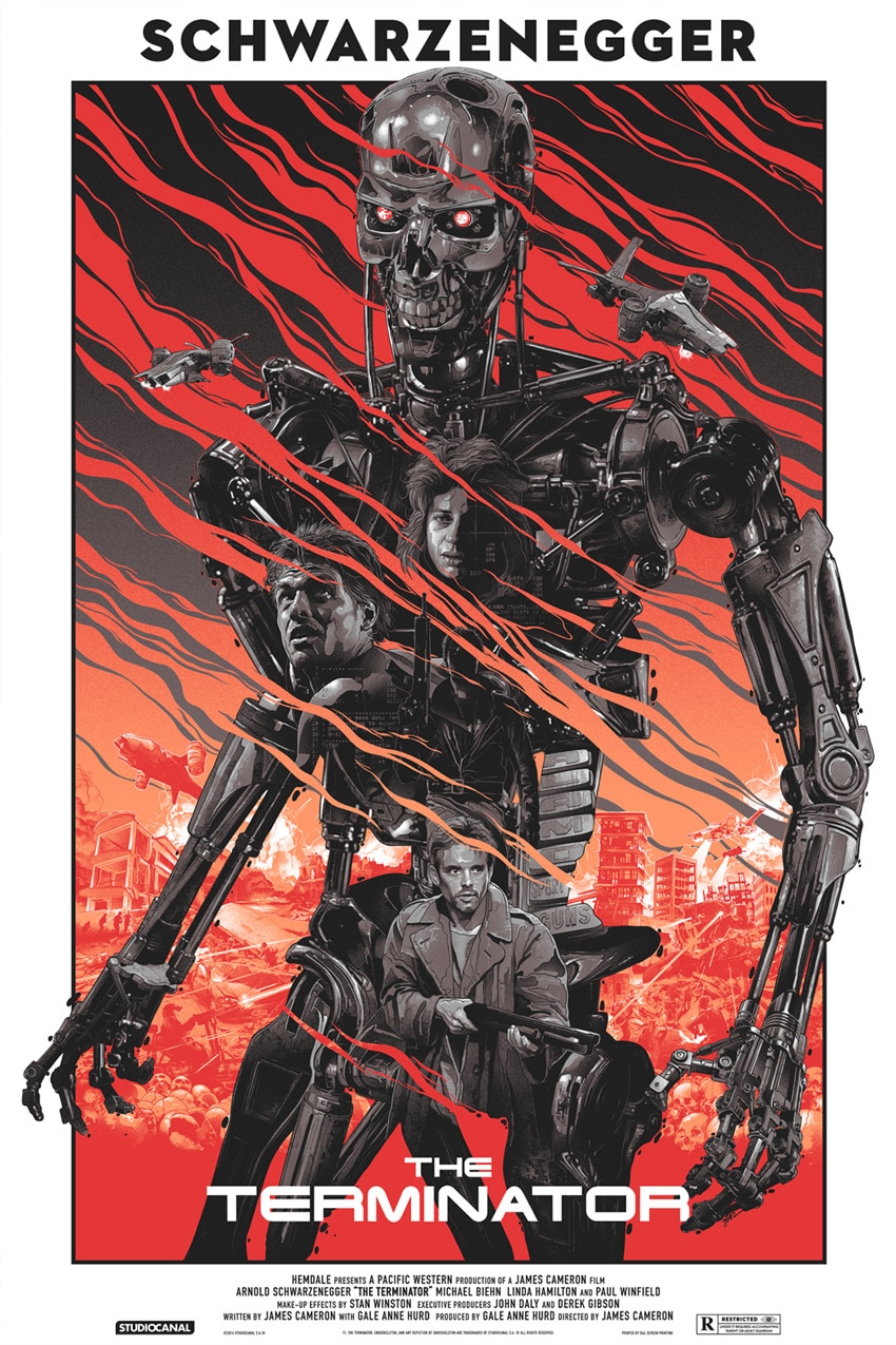 The Terminator Movie Poster Variant