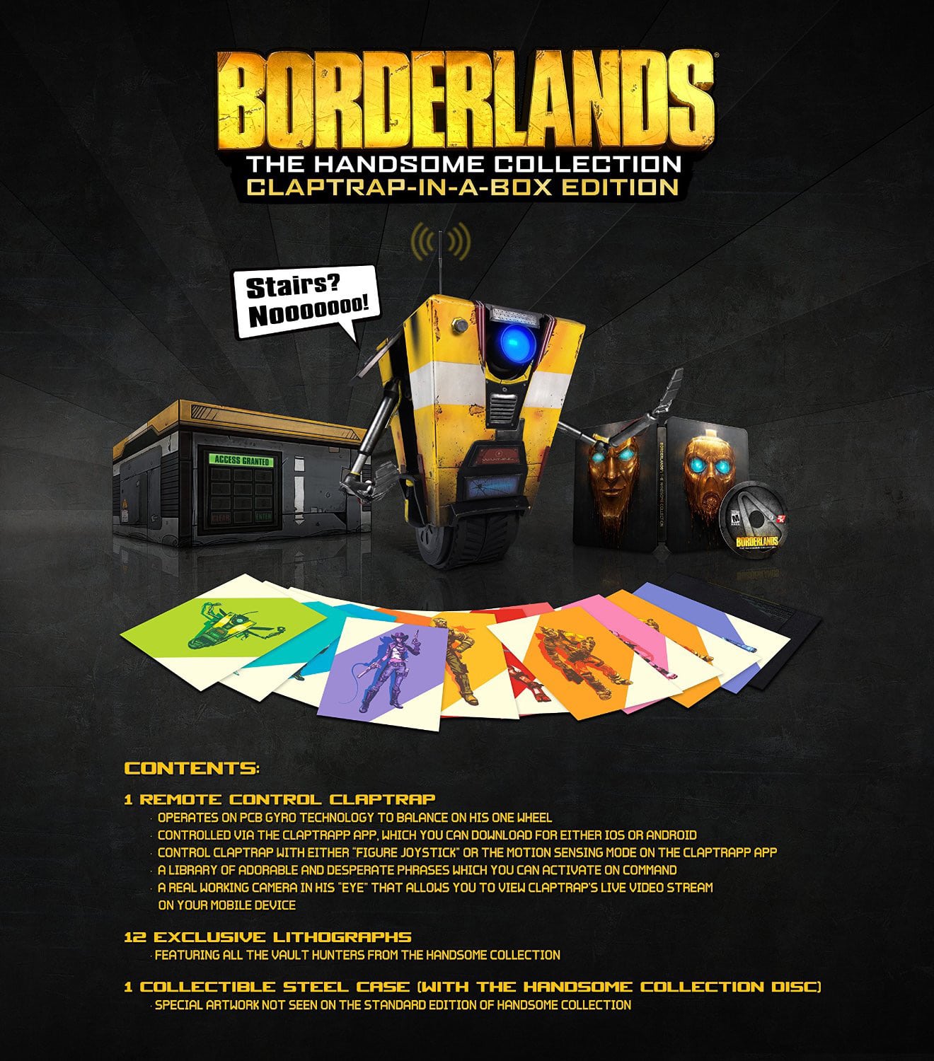 Borderlands The Handsome Collection Claptrap-in-a-Box Edition