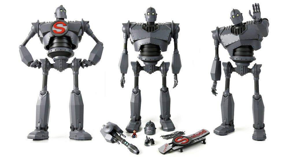 The Iron Giant Action Figure Complete Accessories