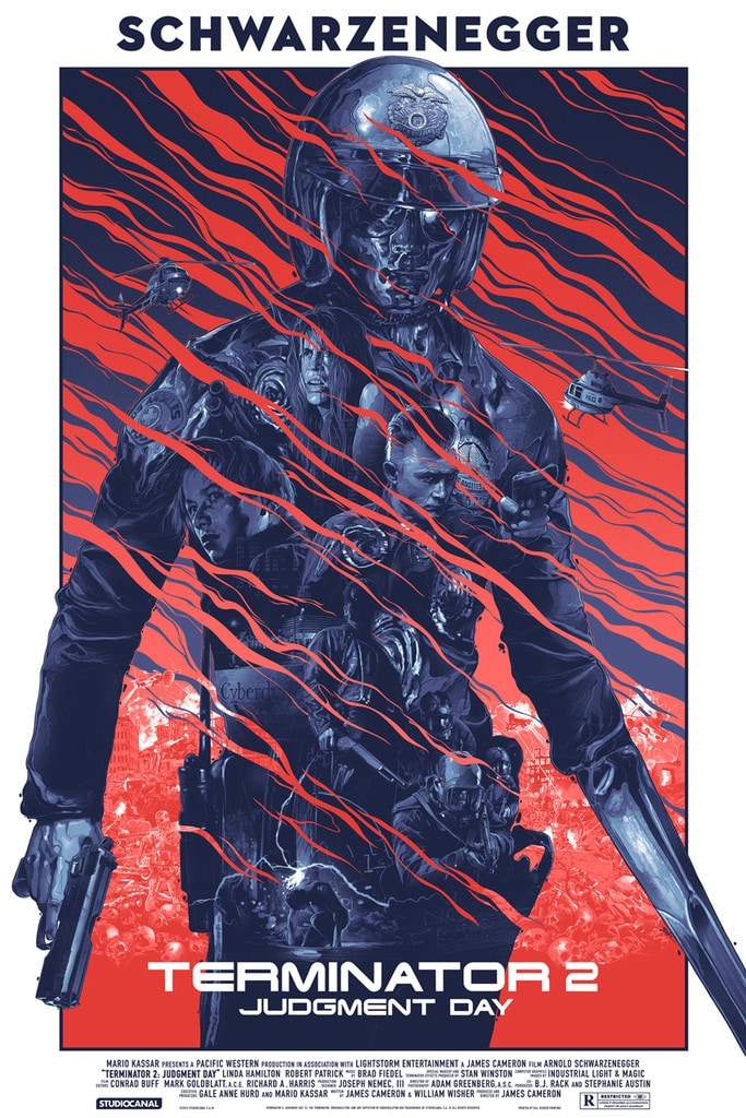 Terminator 2: Judgment Day Movie Poster Print by Gabz