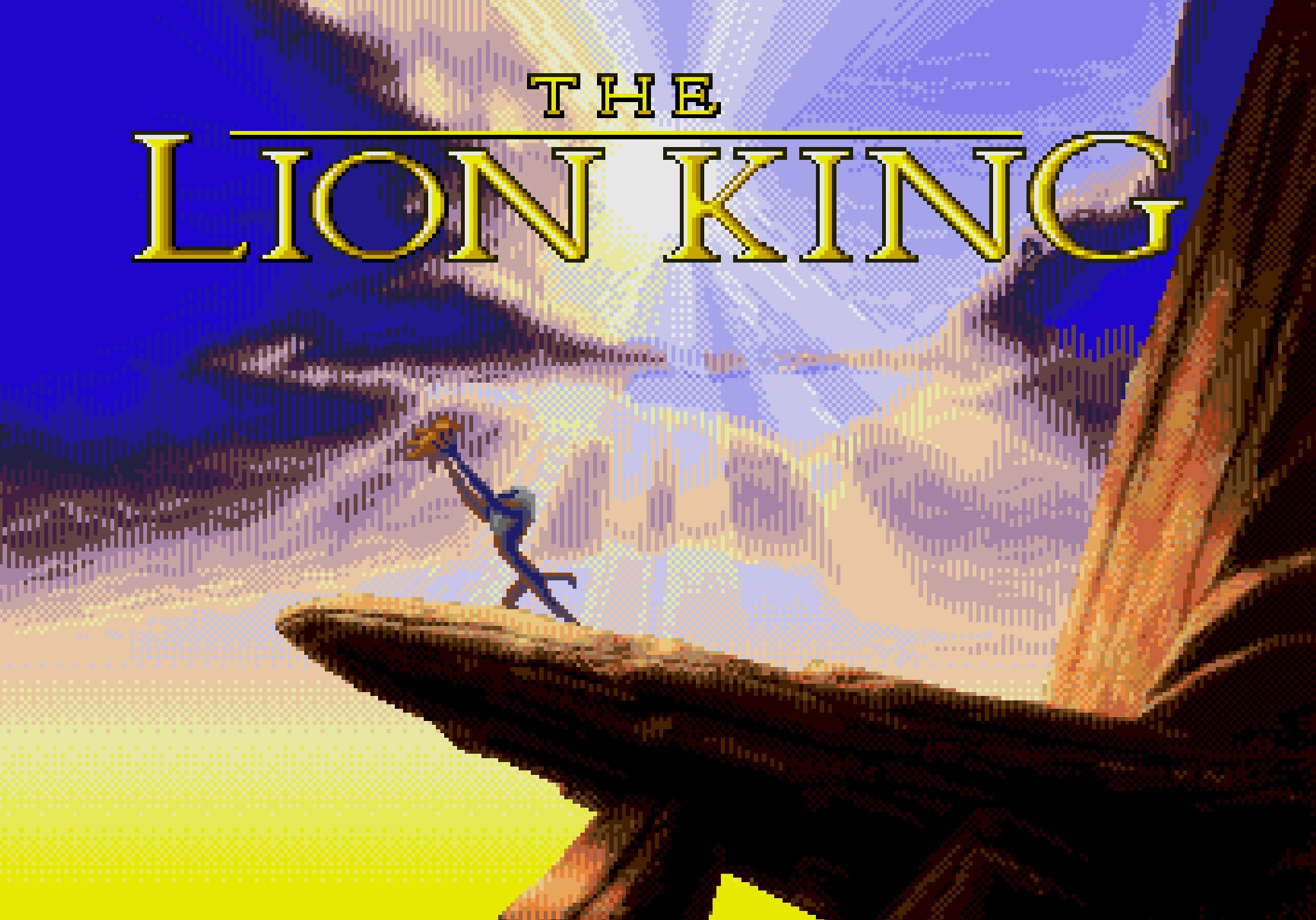 The Lion King Video Game Opening