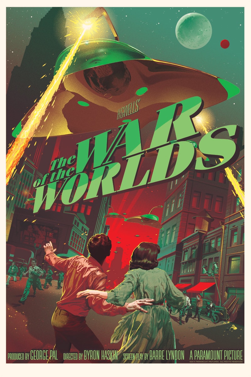 War of the Worlds Print Variant by Stan & Vince