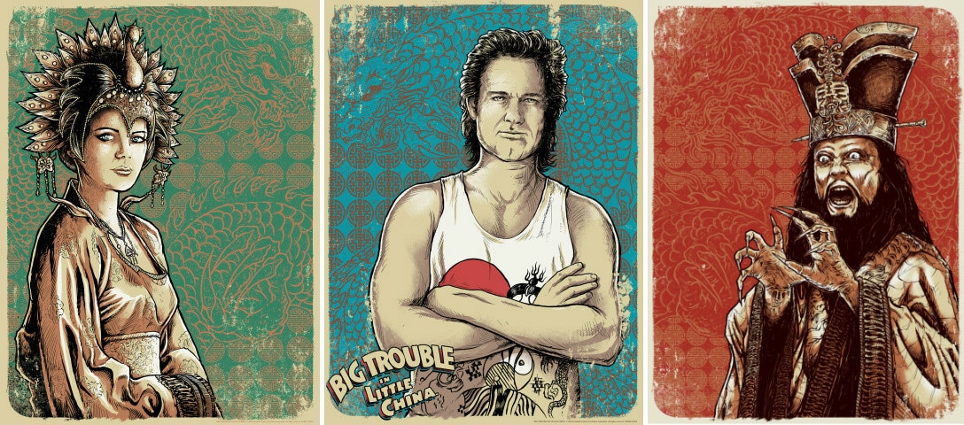 Big Trouble in Little China Print Set